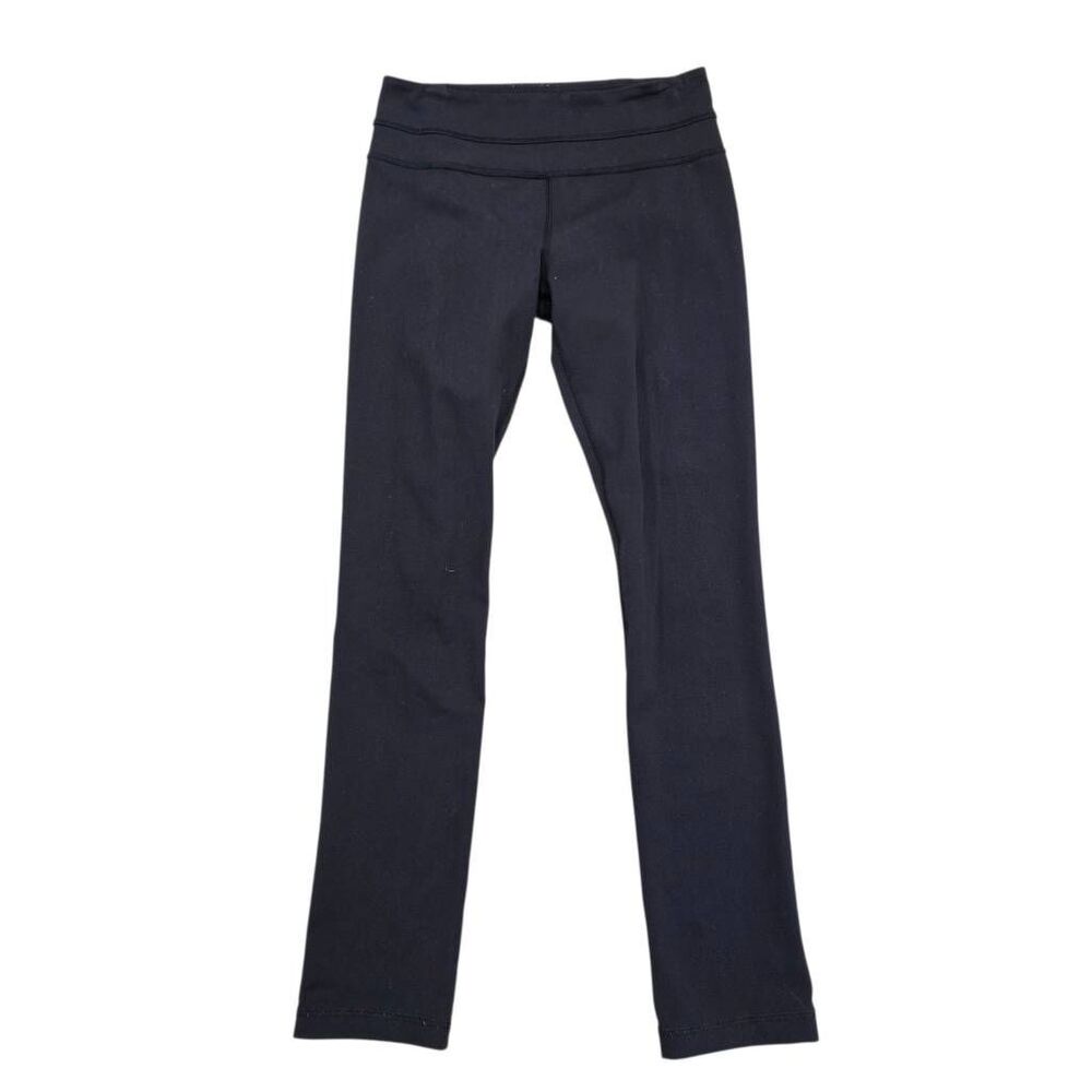 Lululemon Black Leggings‎ Women's Size 4 Workout Yoga